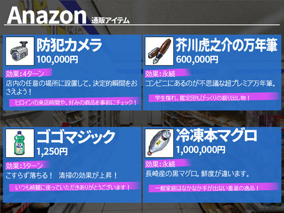 ゲームで使うアイテム